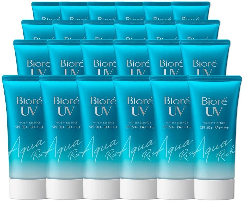 [Kesu] Biore UV Aqua Rich Watery Essence 50g x 24 pieces Sunscreen SPF50+/PA++++